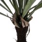 Preview: DEKORATIVE SYNTHETISCHE PFLANZE EINFACH (BLATT ODER FEDER) IM TOPF 137 cm