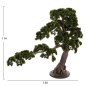 Preview: DEKORATIVE SYNTHETISCHE PFLANZE IM TOPF SCHÖNER KIEFERBAUM (BONSAI) 55x130x114Hcm