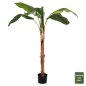 Preview: DEKORATIVE SYNTHETISCHE PFLANZE BANΑΝΑ-BAUM IM TOPF 180 cm