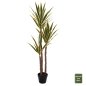 Preview: DEKORATIVE SYNTHETISCHE PFLANZE PALME IM TOPF 140 cm