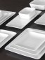Preview: Flacher Rechteckiger Teller "Lukanda Edge" 27x16cm 6 Set