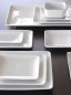 Preview: Flacher Rechteckiger Teller "Lukanda Edge" 36x24cm 6 Set