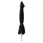 Preview: PROFESSIONAL UMBRELLA ALU TELESCOPIC WITH BLACK ACRYLIC CLOTH