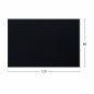 Preview: TABLE SURFACE WERZALIT 120X80 CM IN BLACK DESIGN
