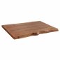 Preview: TISCHPLATTE AUS MASSIVEM AKAZIENHOLZ 140x80x4cm WW8465.11