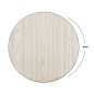 Preview: ΕΠΙΦΑΝΕΙΑ ΤΡΑΠΕΖΙΟΥ ΑΠΟ MDF Φ60 WW8436.03 ΔΡΥΣ ΜΑΥΡΟ