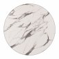 Preview: ΕΠΙΦΑΝΕΙΑ ΤΡΑΠΕΖΙΟΥ HPL MARBLE WHITE-GREY Φ60 εκ. ΠΑΧΟΥΣ 12mm