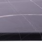 Preview: Tischplatte Schwarzer Marmor Werzalit 70X70 35 mm Stärke