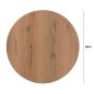 Preview: TABLETOP ROUND WERZALIT 4680 Φ60 IN NATURAL WOOD COLOR