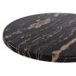 Preview: TABLETOP ROUND 5787 WERZALIT Φ60 BLACK GOLD MARBLE