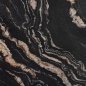Preview: TABLETOP 5787 SQUARE WERZALIT 60X60cm BLACK GOLD MARBLE