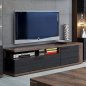 Preview: Konsolentisch Ryker Walnuss Grau 161,5x46,7x52,3 cm