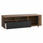 Preview: Konsolentisch Ryker Walnuss Grau 161,5x46,7x52,3 cm