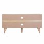 Preview: TV Möbel "Colm" im Rattan Design 120x39x56,5 cm