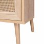 Preview: TV Möbel "Colm" im Rattan Design 120x39x56,5 cm