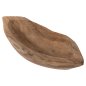 Preview: TISCHDEKO-SCHALE AUS TEAKHOLZ 30x6x13Hcm
