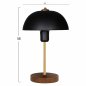 Preview: TISCHBELEUCHTUNG SCHWARZ UND GOLD 38 CM HOCH