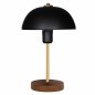 Preview: TISCHBELEUCHTUNG SCHWARZ UND GOLD 38 CM HOCH