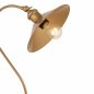 Preview: TISCHLEUCHTE AUS METALL IN FARBE GOLD 22x50 cm