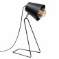 Preview: Tischlampe Metall Schwarz 15x25x40 cm