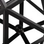 Preview: DECKENHÄNGERLEUCHTE SCHWARZES METALL 30x30x35H cm
