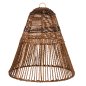 Preview: DECKENHÄNGELEUCHTE GETROCKNETE BANANENBAUMFASERN IN BRAUN FARBE Φ61x61-156cm
