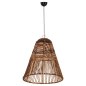 Preview: DECKENHÄNGELEUCHTE GETROCKNETE BANANENBAUMFASERN IN BRAUN FARBE Φ61x61-156cm