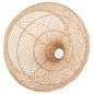 Preview: HÄNGENDE DECKENLEUCHTE NATÜRLICHES RATTAN IN NATÜRLICHER FARBE Φ54x46-141Hcm