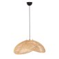 Preview: DECKENHÄNGELEUCHTE RATTAN IN NATÜRLICHER FARBE 62x52x122Hcm