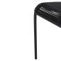 Preview: ΚΑΡΕΚΛΑ ΜΕΤΑΛΛO KAI ΣΥΝΘΕΤΙΚΟ RATTAN ΣΕ ΜΑΥΡΟ 54x62x80Υεκ