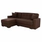 Preview: ECKSOFA "CAIDEN" BRAUN 224x152x80 cm WW3190.02