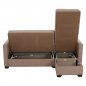 Preview: Ecksofa, 200x133x77cm, beige
