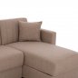Preview: Ecksofa, 200x133x77cm, beige