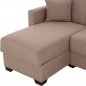 Preview: Ecksofa, 200x133x77cm, beige