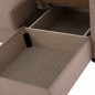 Preview: Ecksofa, 200x133x77cm, beige