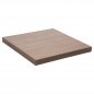 Preview: Quadratische Tischplatte "Vintage-Holz" 60x60 cm aus Melamin 3cm Stärke