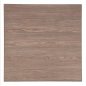 Preview: Quadratische Tischplatte "Vintage-Holz" 60x60 cm aus Melamin 3cm Stärke