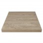 Preview: Hochverdichtete Spanplatte, komplett laminiert "Antique Natural" 60x60 cm 3cm Stärke