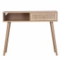 Preview: Konsolentisch "Colm" im Rattan Design 100x29x81 cm