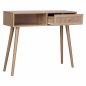Preview: Konsolentisch "Colm" im Rattan Design 100x29x81 cm