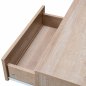 Preview: Konsolentisch "Colm" im Rattan Design 100x29x81 cm