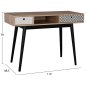 Preview: ΓΡΑΦΕΙΟ ΚΟΝΣΟΛΑ HATTIE 110x48,5x78Y εκ.