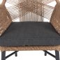 Preview: SESSEL ALUMINIUM ANTHRAZIT-PE RATTAN BEIGE-KISSEN ANTHRAZIT57x65x84Hcm