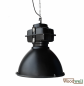 Preview: "Heavy Duty" hängelampe in industriellem design in schwarz