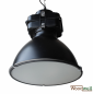 Preview: "Heavy Duty" hängelampe in industriellem design in schwarz