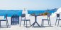 Preview: Outdoor Stuhl "Lucy" aus Polypropylen in olivgrün 53x82x45x45 cm