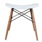 Preview: Barhocker Eames Polypropylen (47x34.5x46,5) Weiß
