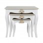 Preview: Beistelltische Set MELODY 53,5x34x47cm