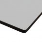Preview: HPL Tischplatte Cremefarbe 12 mm | 80x80 cm