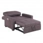 Preview: Sessel-Bett "Kanna" in braun